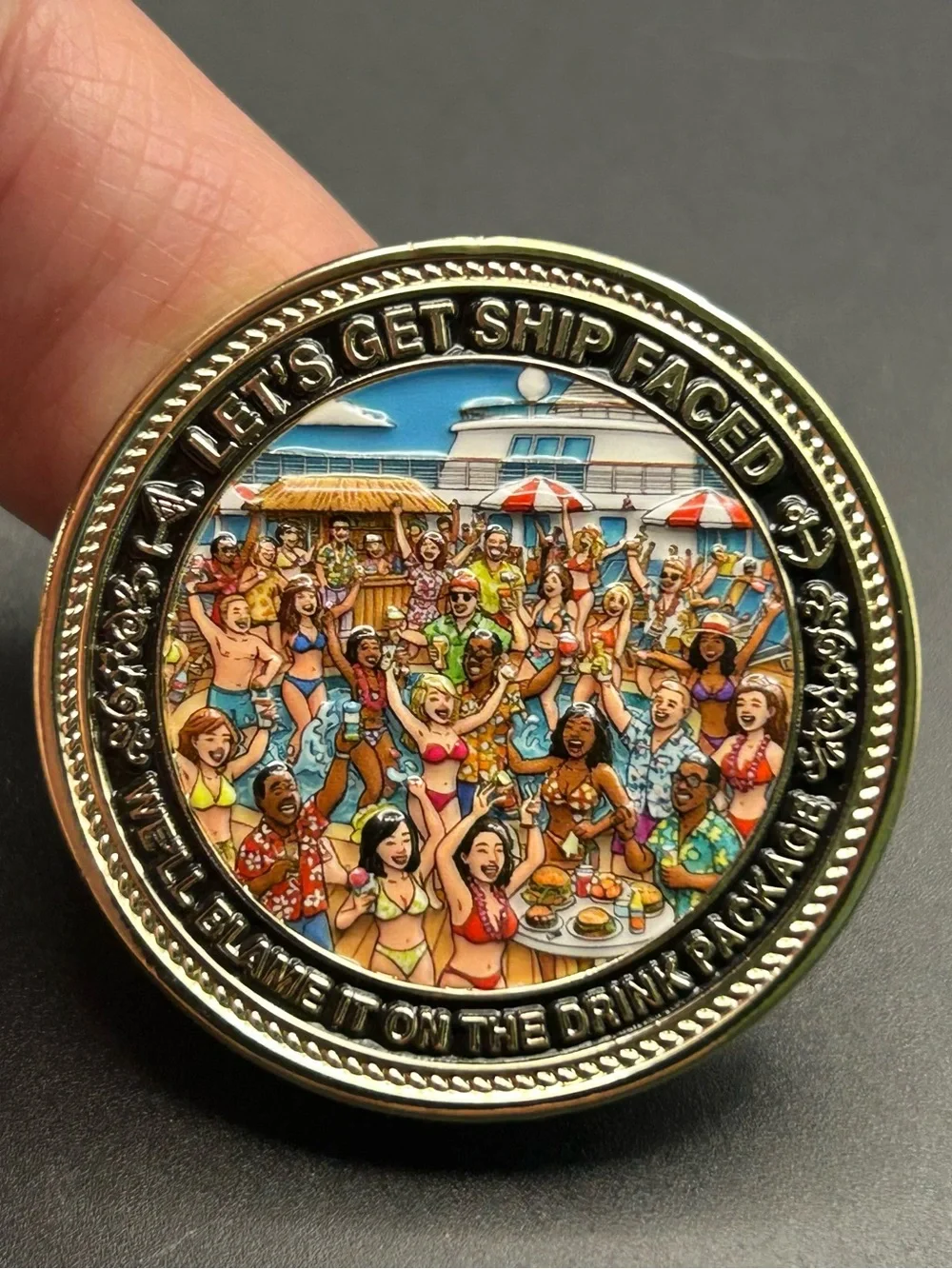 Cruising with our squad gift challenge coin-Cruise Lovers Collection NEW!